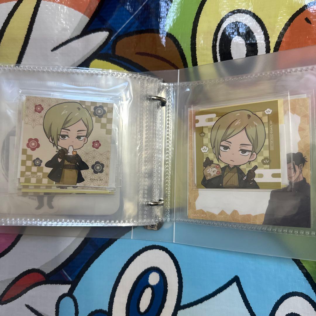 呪術廻戦　コースター38枚　ステッカー12枚　まとめ売り　五条悟