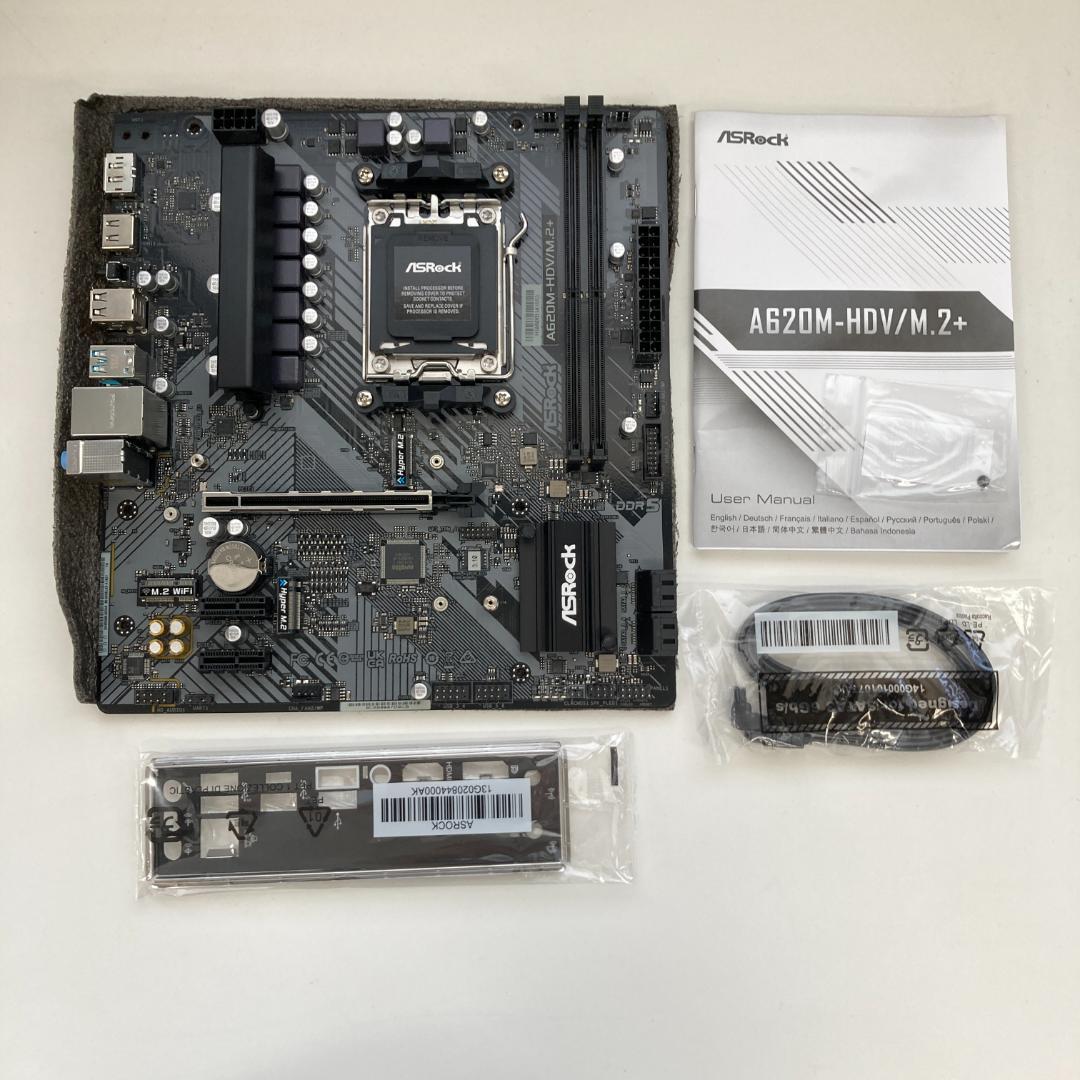 ASRock マザーボード A620M-HDV/M.2 Micro ATX
