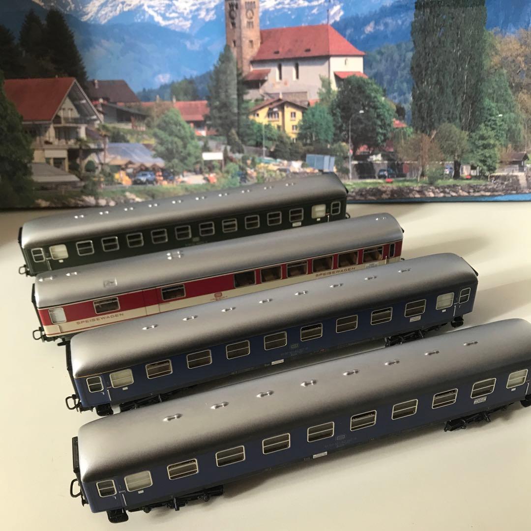 メルクリン HO 4051 4052 4054 急行列車用客車 元箱付 ブリキ製