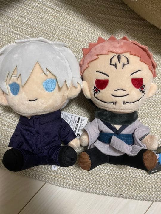 呪術廻戦 ぬいぐるみ　五条悟　両面宿儺