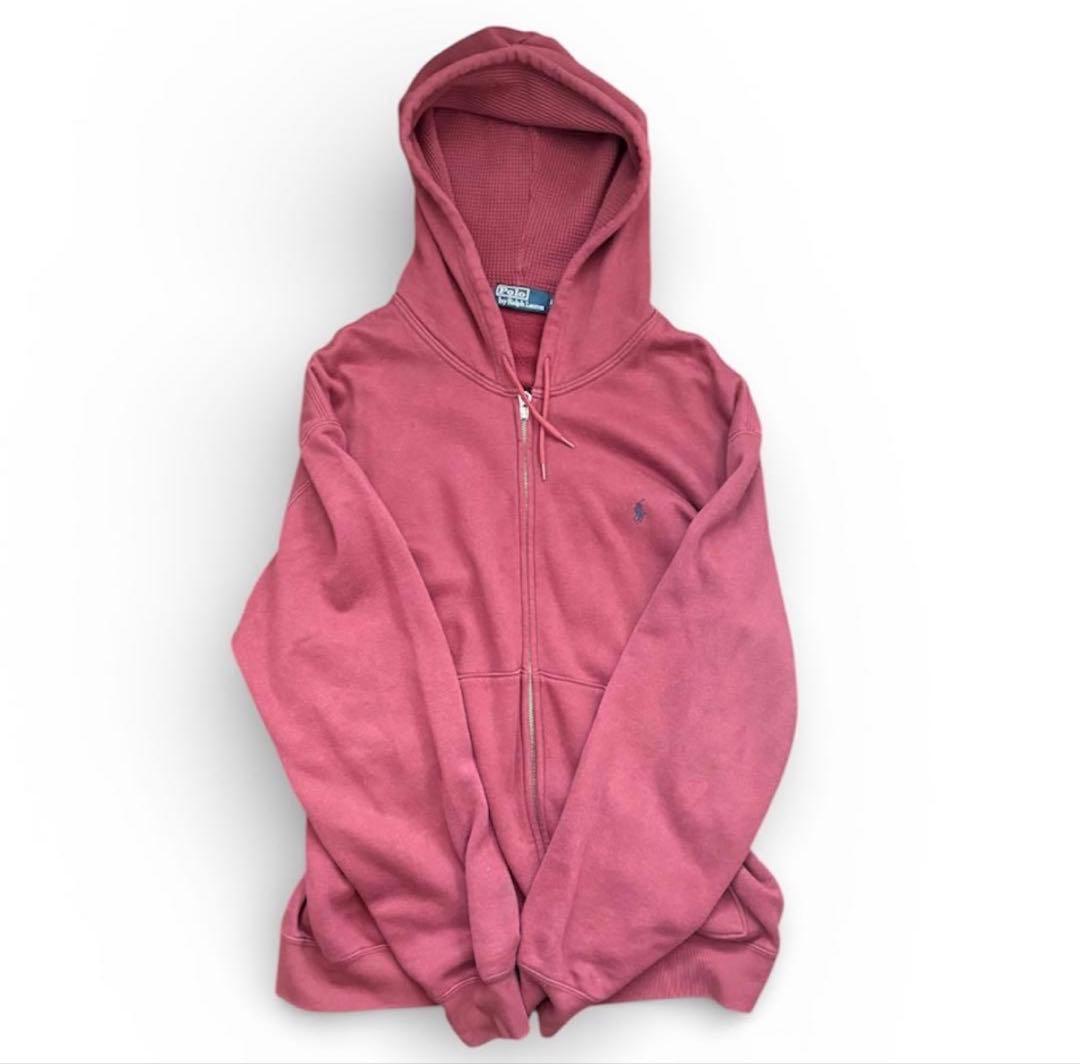 90s Polo By Ralph Lauren バーガンディ パーカー