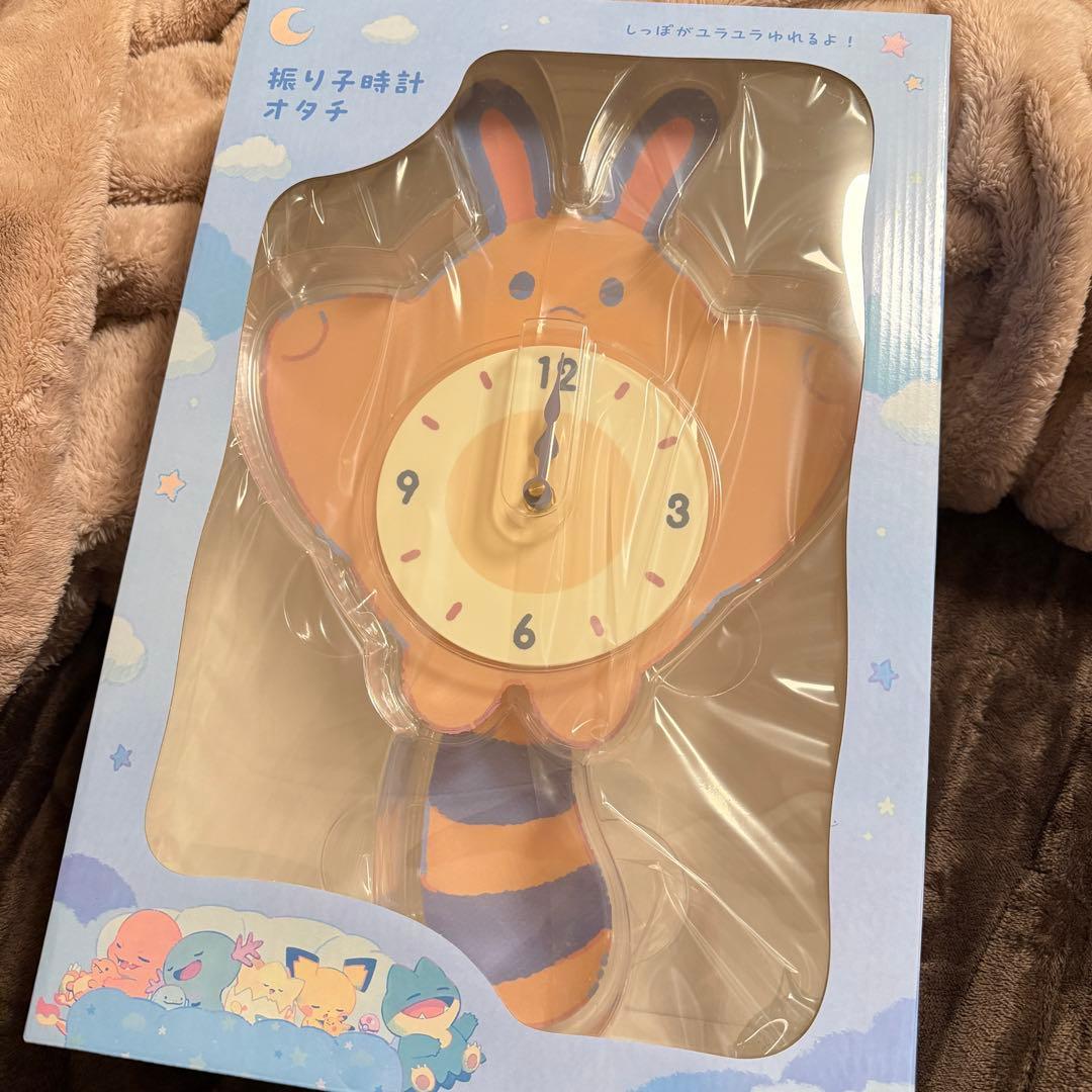 ポケモンセンター　LttleDaydreams オタチのふりこどけい　振り子時計
