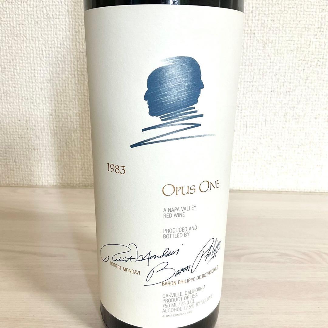 OPUS ONE オーパスワン 1983年 赤ワイン 750ml ヴィンテージ