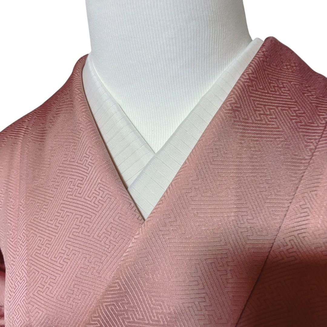 新品　ほぼ美品　袷　正絹　辻が花　訪問着　フルセット　4点　裄68