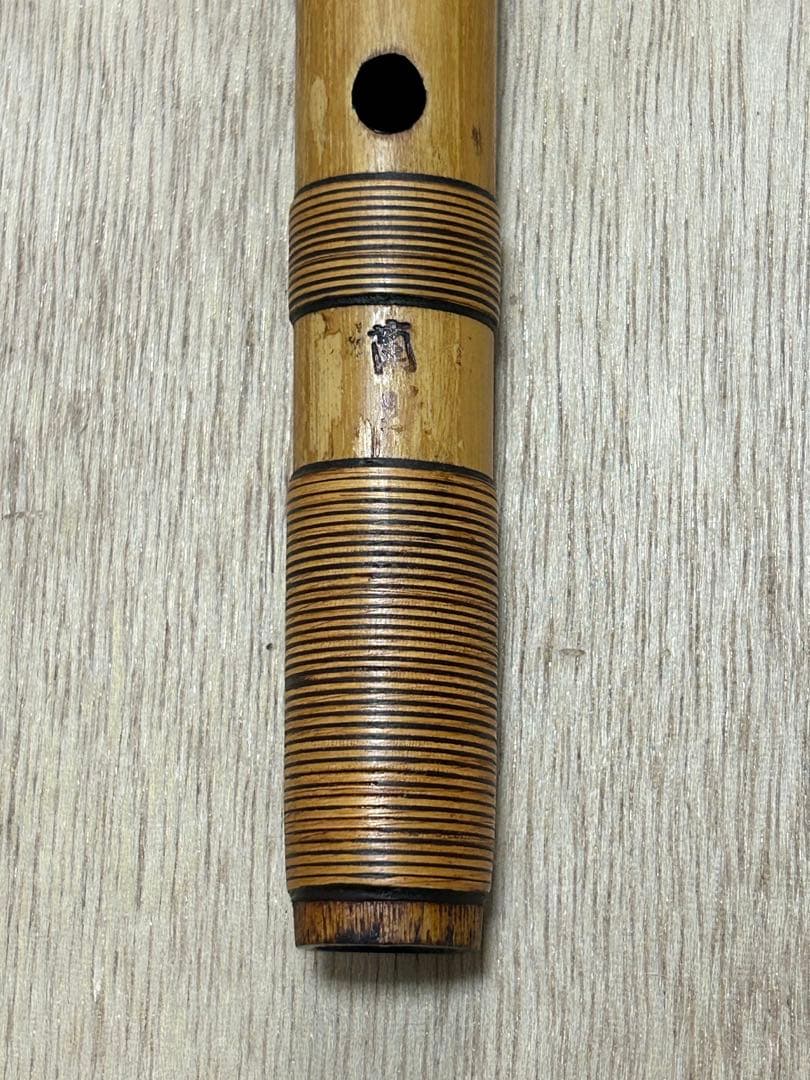 篠笛美品　蘭照（蘭情）管　唄物　六本調子