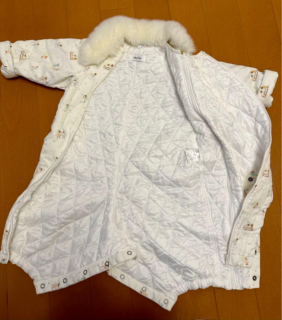 babydior ベビー　ダウンロンパース　80cm