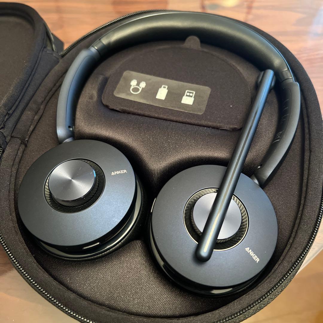 Anker Powerconf H700ワイヤレスヘッドセット ブラック