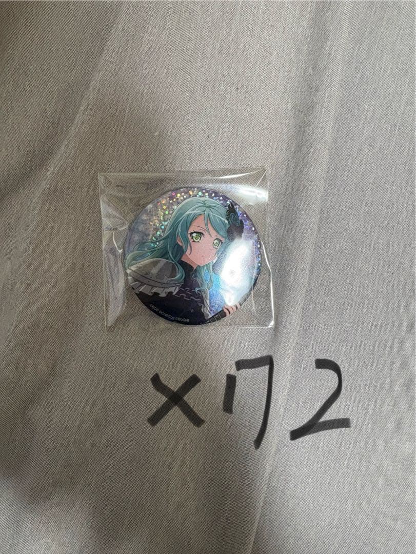 ラウシュアンドクレイジネスⅡ 缶バッジ氷川紗夜即買い可まとめ売り72個入り個別可