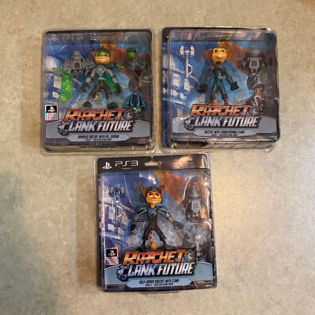 ラチェクラ ラチェット＆クランク Ratchet & Clank フィギュア