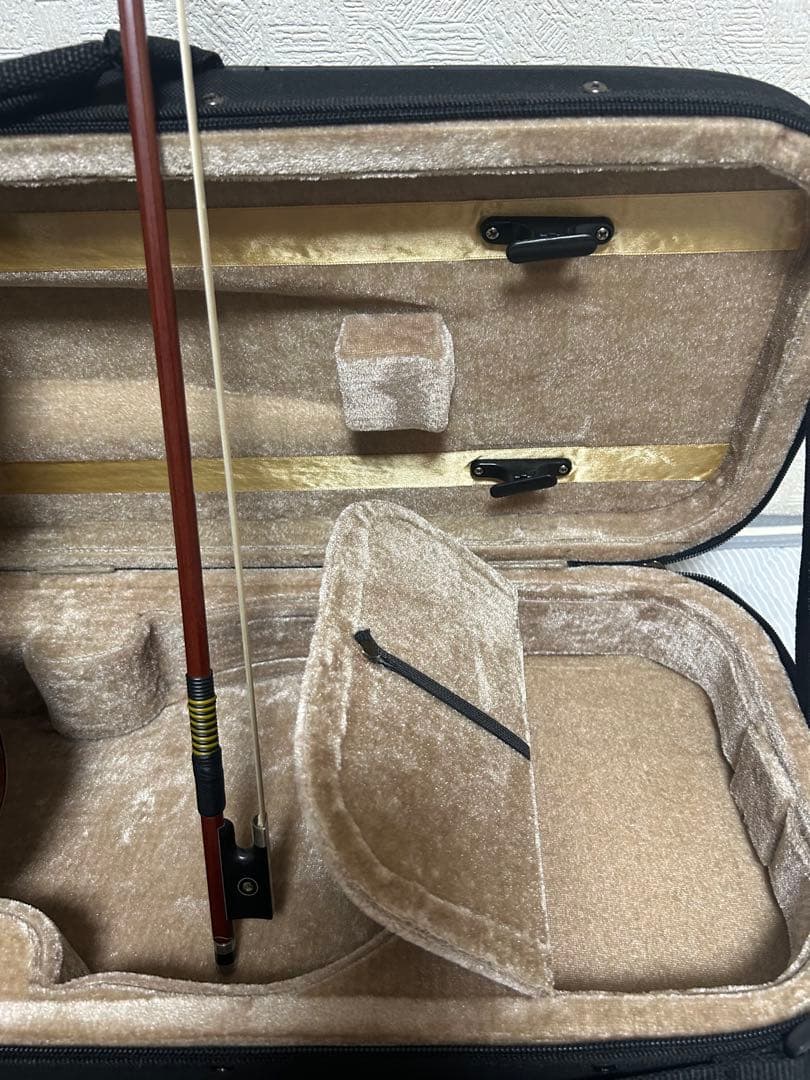 バイオリン一式　フルセット　ブラウン ハードケースなど付き