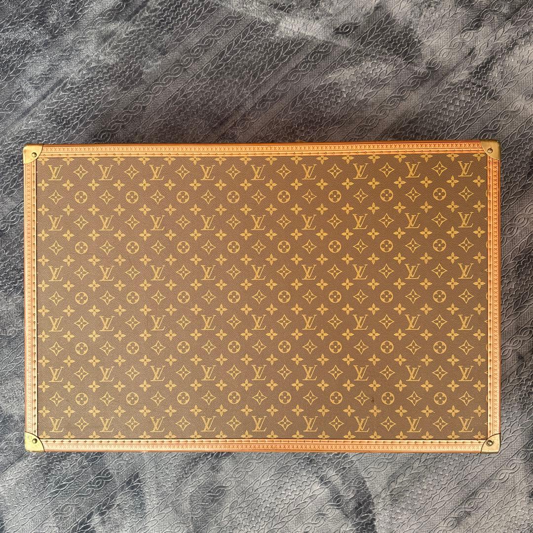 ルイヴィトントランク　鍵あり　大型　ヴィンテージ