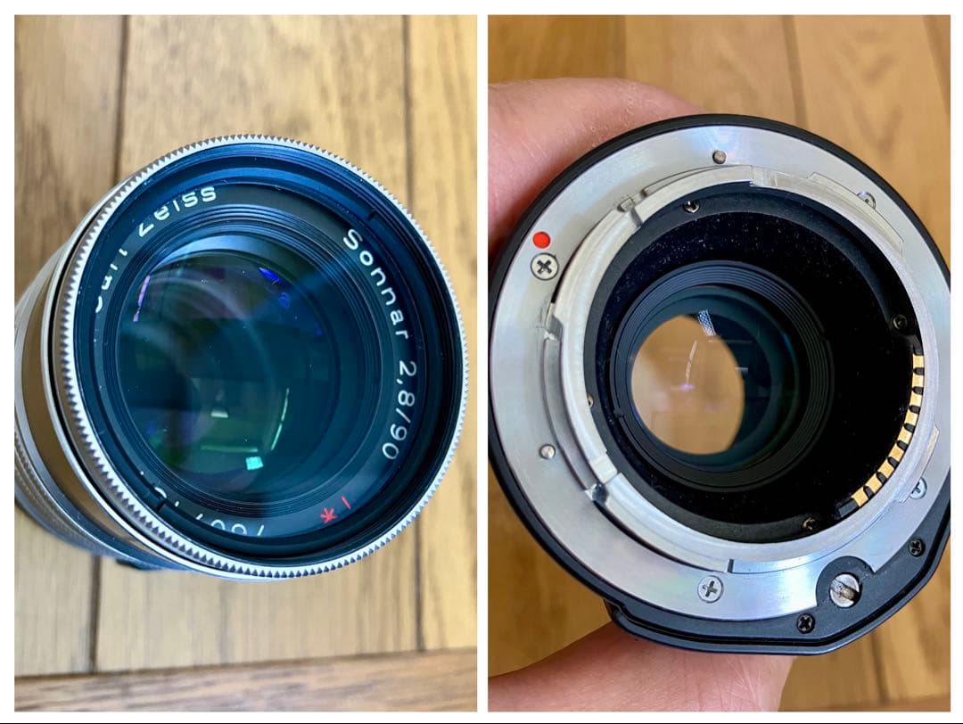 CONTAX G1+レンズ3本（28,45,90mm）+フラッシュTLA200等