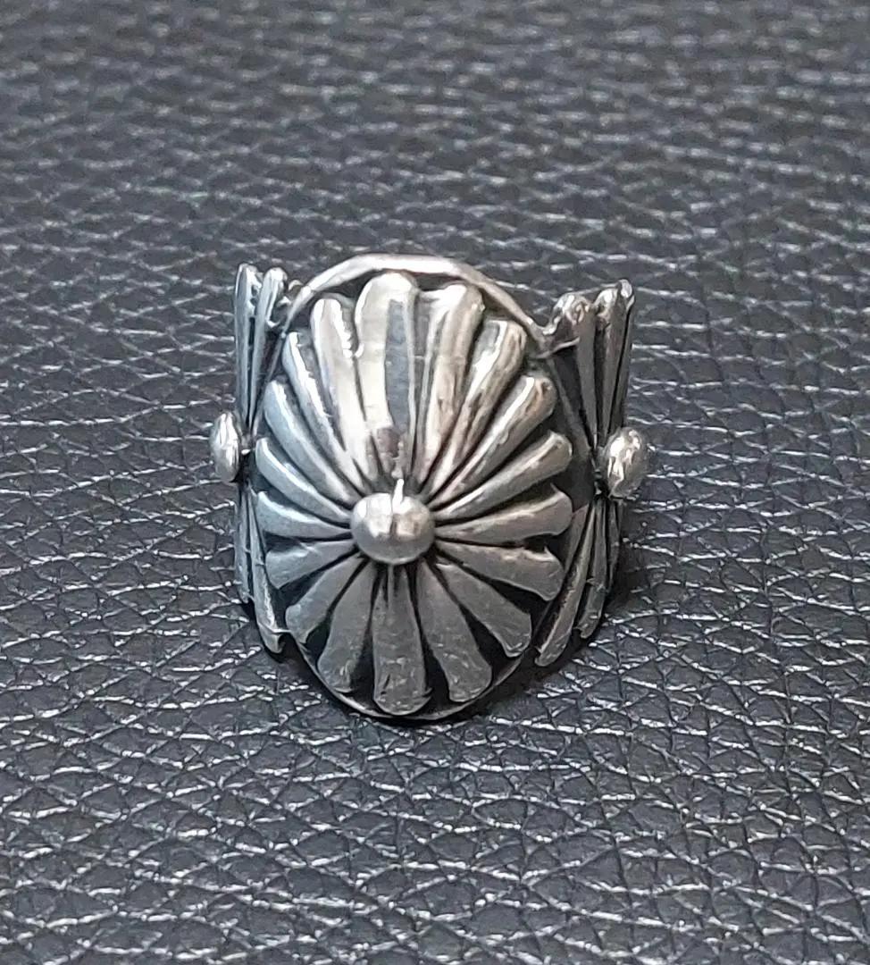 インディアンジュエリー スタンプワーク ラウンドリング 9-10号