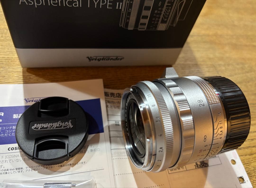 【新品同様】NOKTON Vintage Line 28mm F1.5 Asph