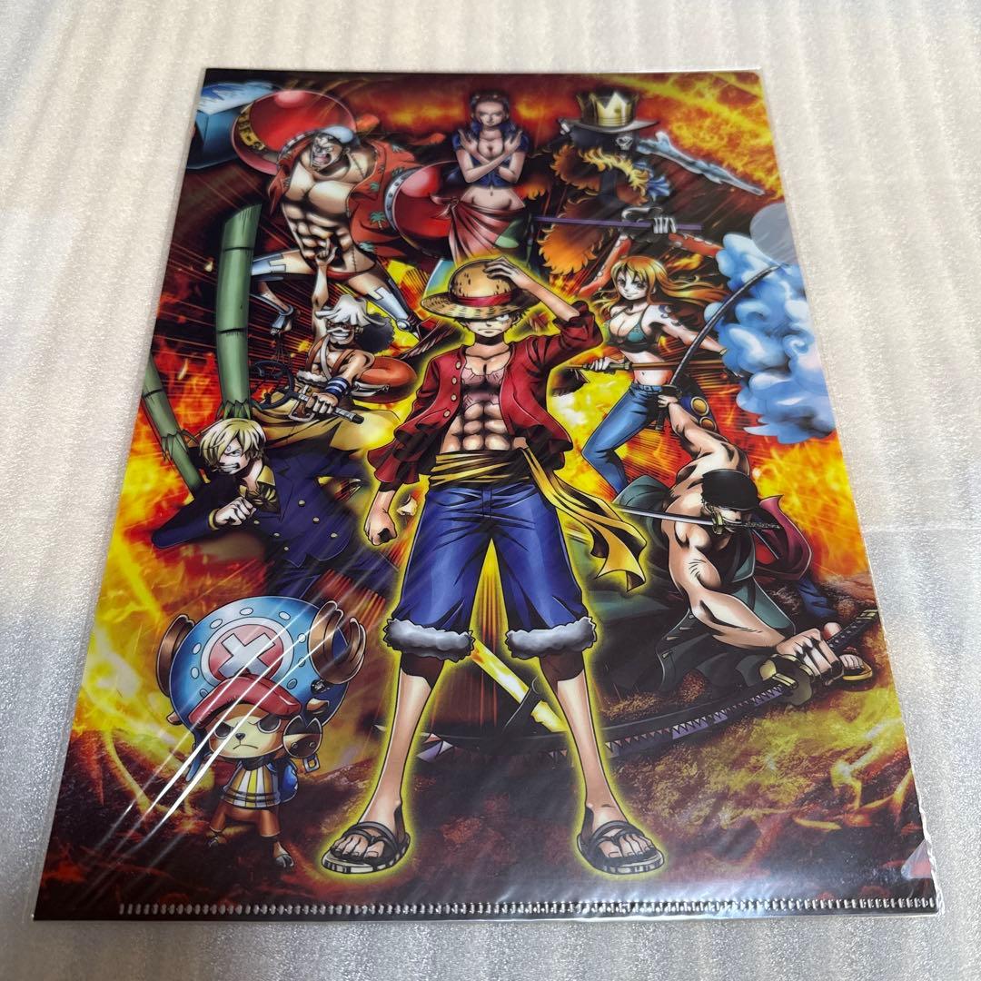 東京ワンピースタワー クリアファイル 麦わらの一味