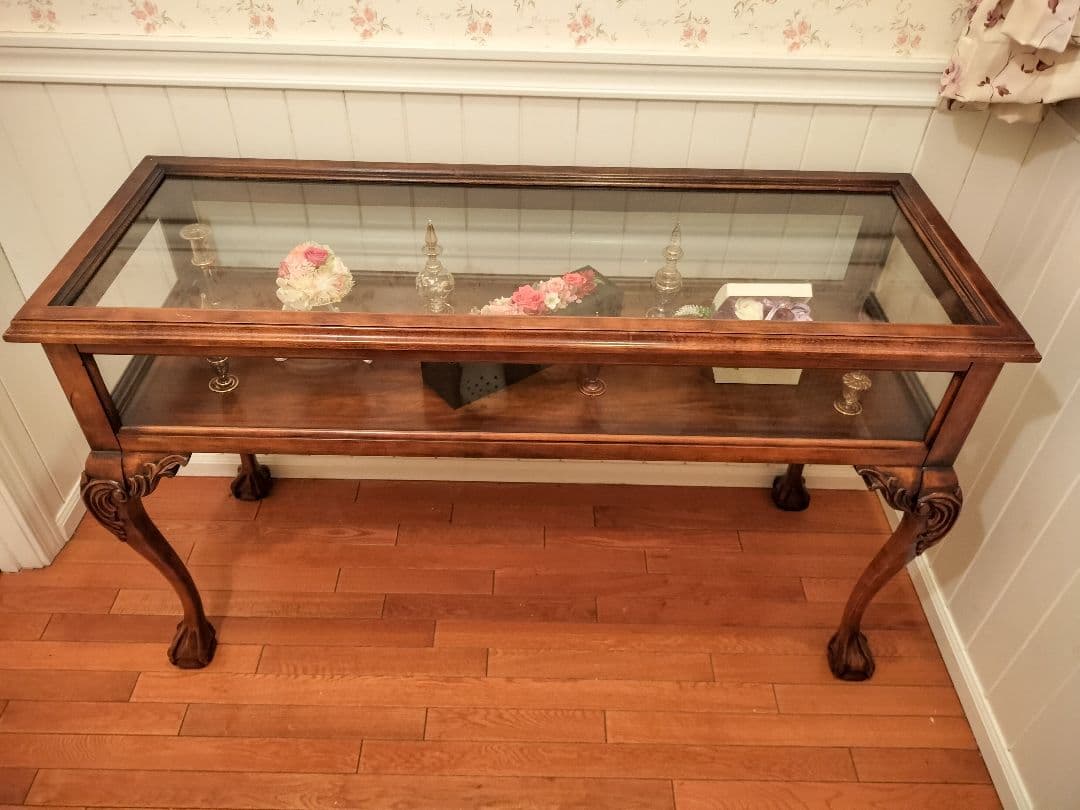 アメリカンヴィンテージ　ガラスショーケース