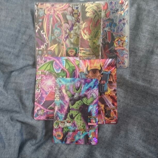 ドラゴンボールヒーローズ 魔神ドミグラ ブロリー 魔神プティン ＆ おまけ