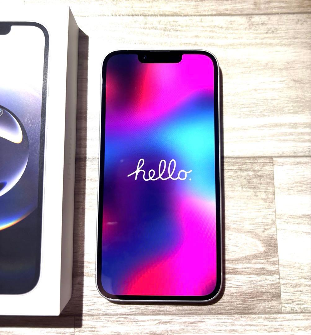 iPhone16e 128GB SIMフリー ホワイト　ほぼ新品