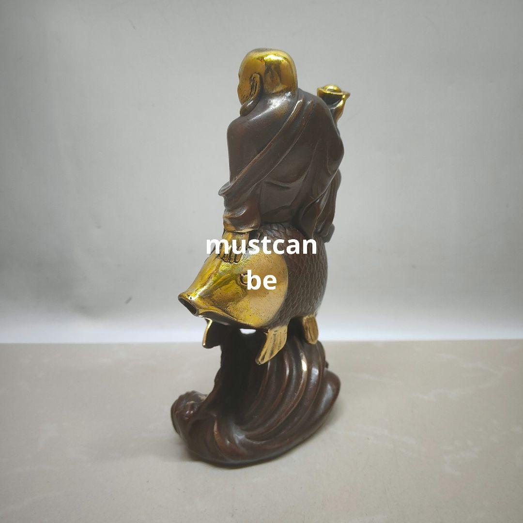 銅製 弥勒仏 笑仏 開運 風水 招財 置物 工芸品 装飾品