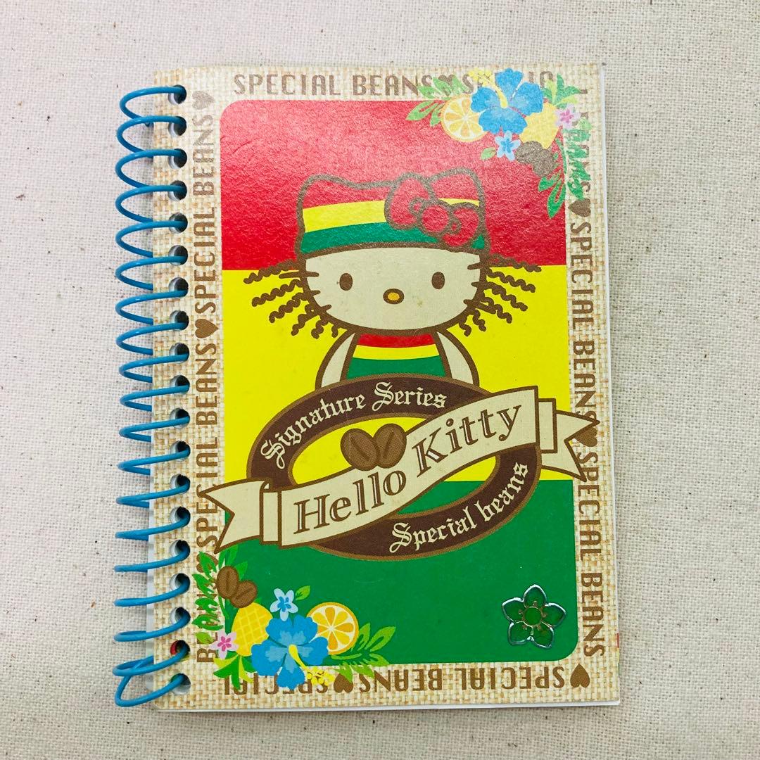 SANRIO　サンリオ　ハローキティ　日焼け　レゲエ　ハイビスカス　メモ帳