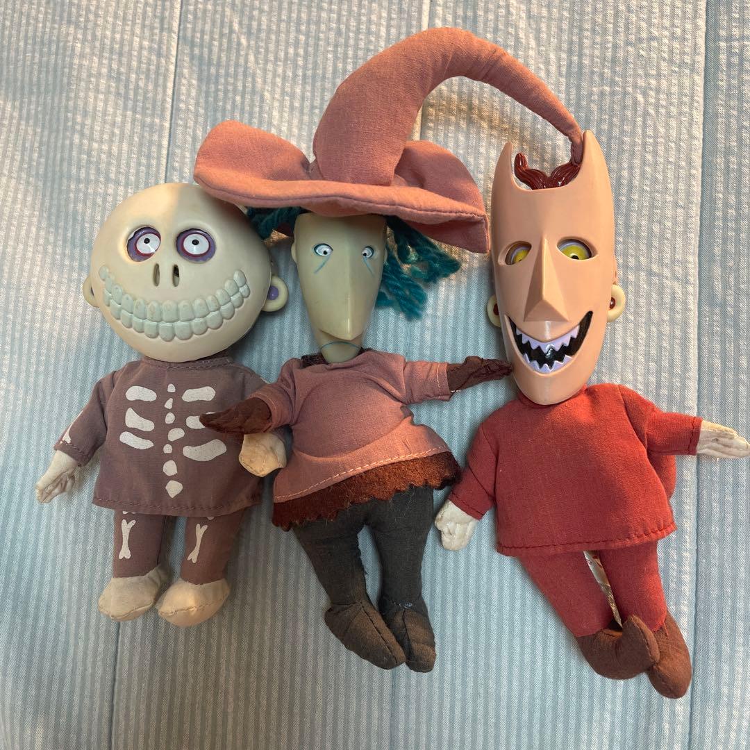 ナイトメア ビフォア クリスマスビンテージ ロック ショック バレル ぬいぐるみ