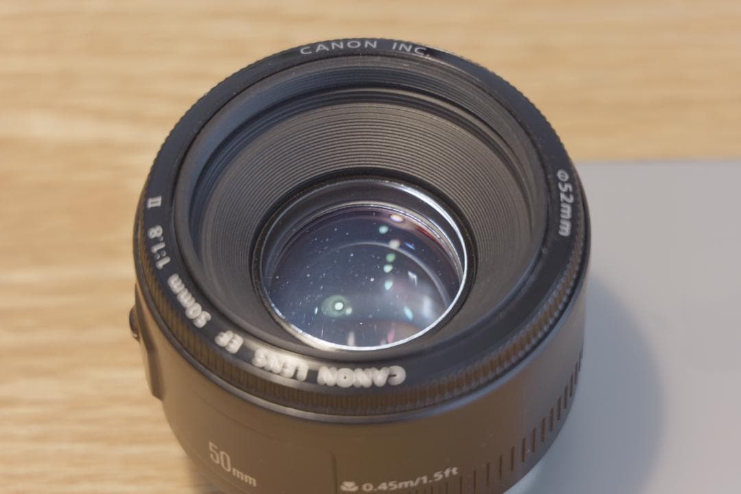 レンズ(単焦点) CANON EF 50mm F1.8 II