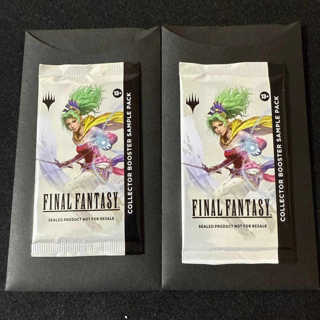 未開封 mtg FF コレクターブースター サンプルパック 英語　2パック