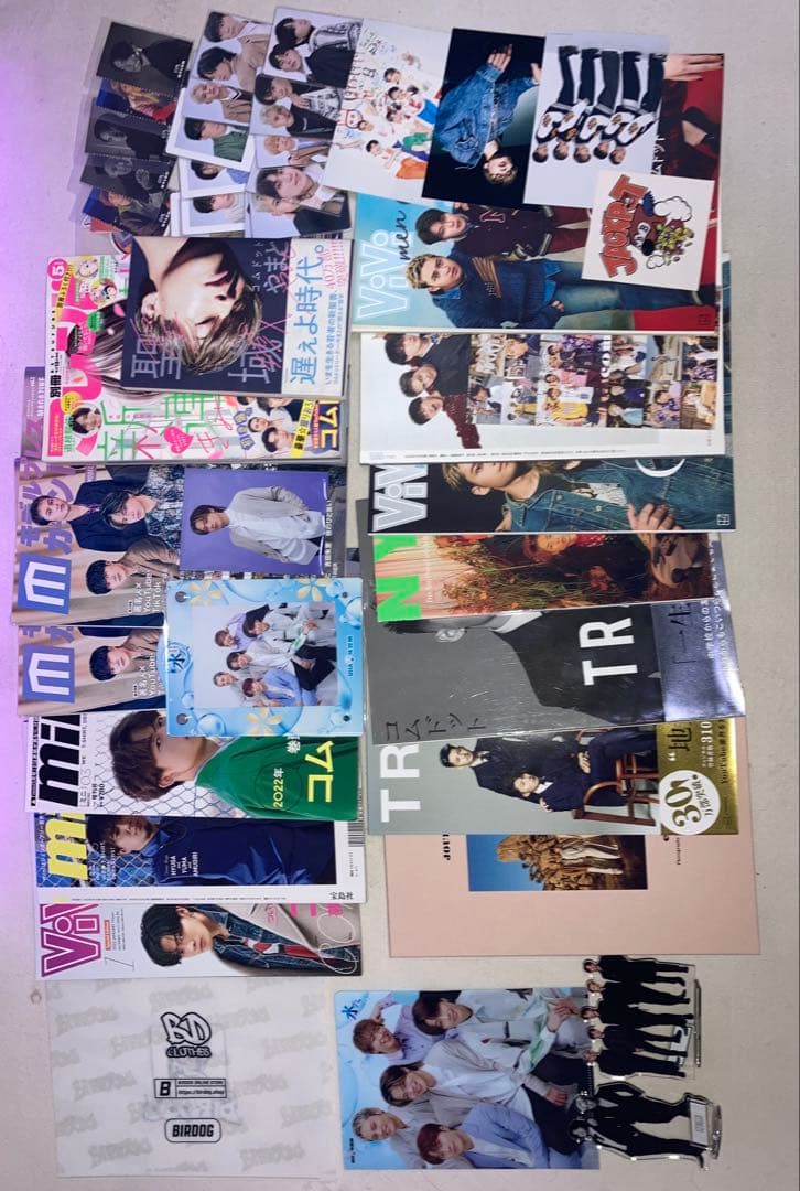 アイドルグッズセット 雑誌 ポストカード