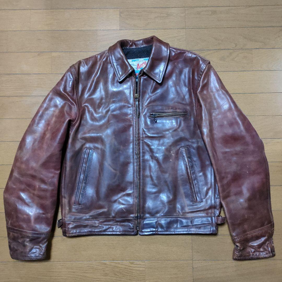 banaさん予約　エアロレザー　ライダース　ハイウェイマン