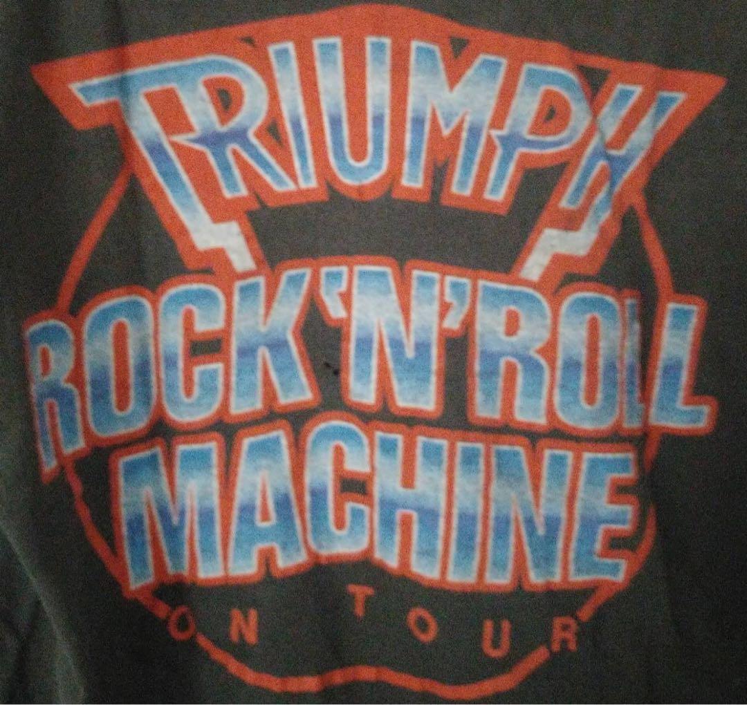 82年製·ビンテージ!TRITMPH “TRITMPH ON TOUR”黒　S