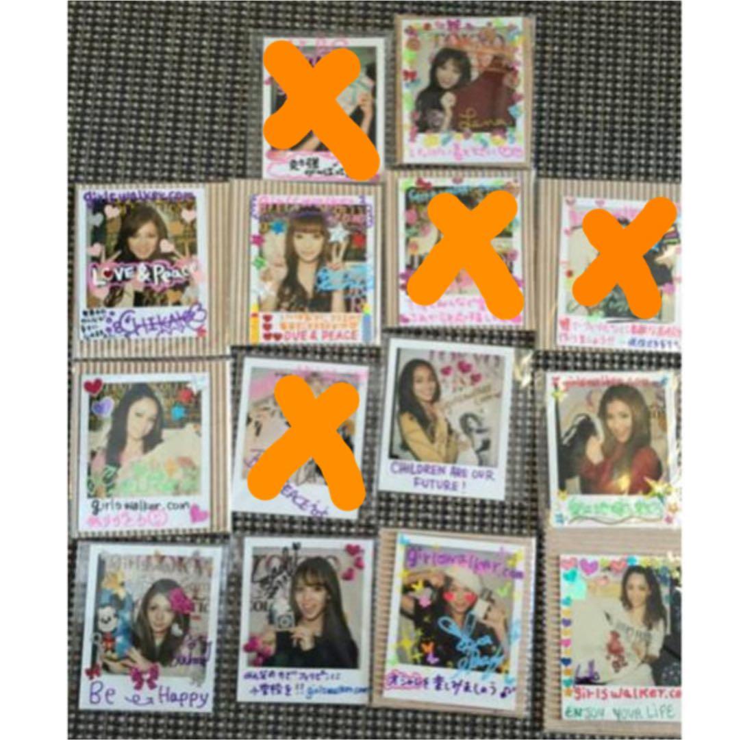 TGC 東京ガールズコレクション 直筆サインポラロイド 藤井リナ 長谷川潤