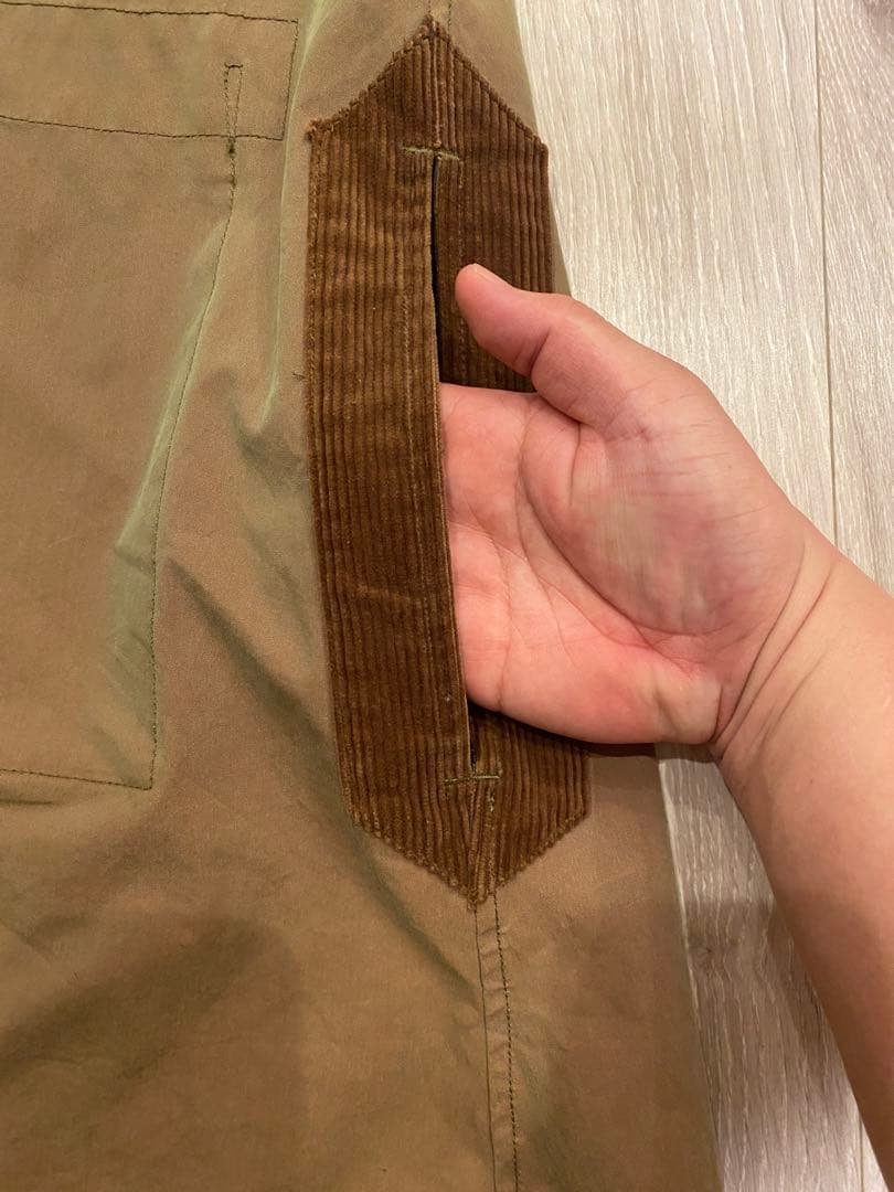 15 ts(s) 17AW ケープコート　コーデュロイ