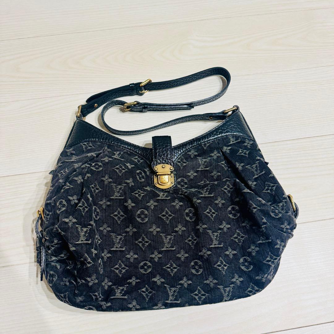 ルイヴィトン　モノグラムデニム　スライトリー　M95835 ショルダーバッグ