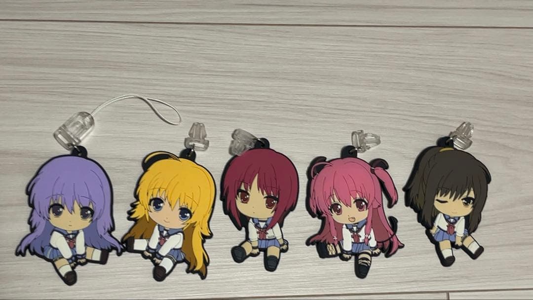 Angel Beats！ ぺたん娘 トレーディングラバーストラップ