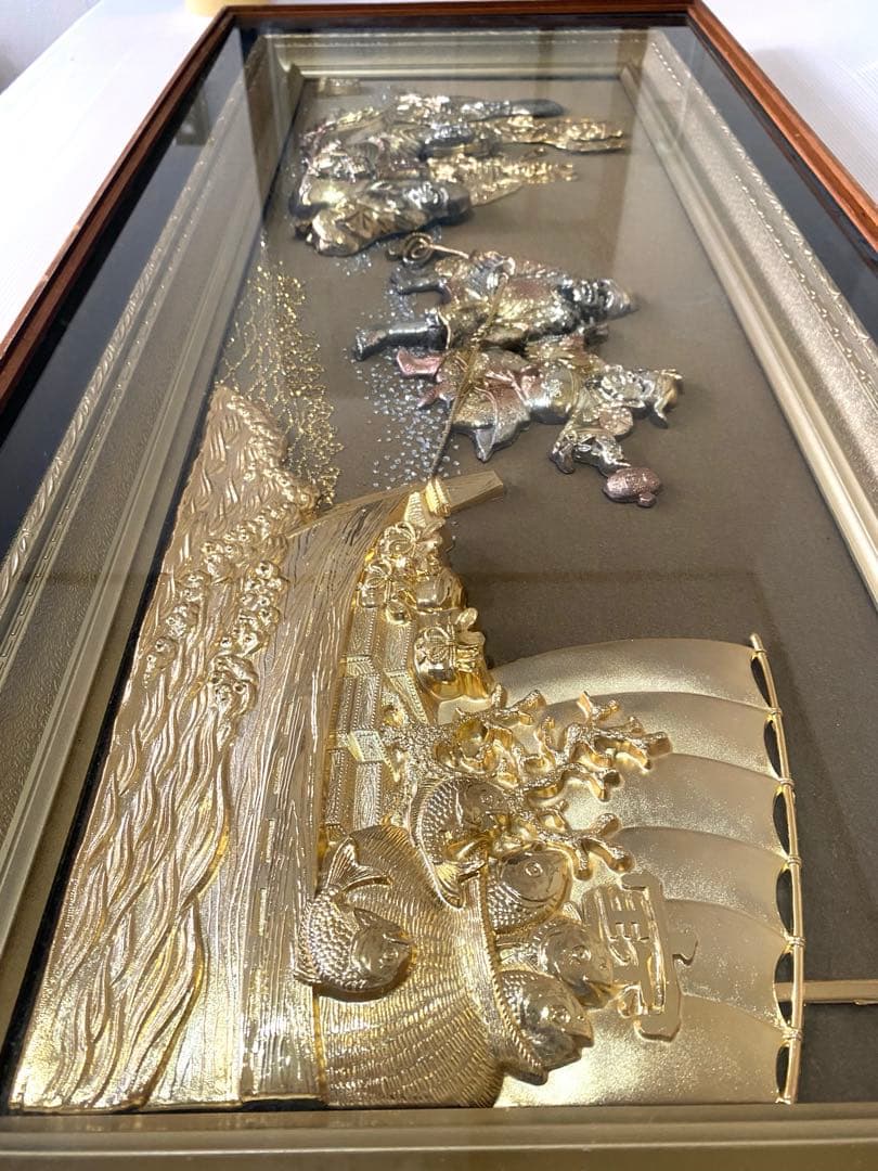 金色の七福神 壁掛け