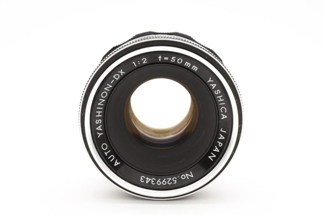 ◎フレア◎ YASHICA YASHINON-DX 50mm F2 C057