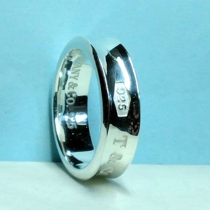 ティファニーナローリング　19号 新品仕上げ　無傷未使用に近い