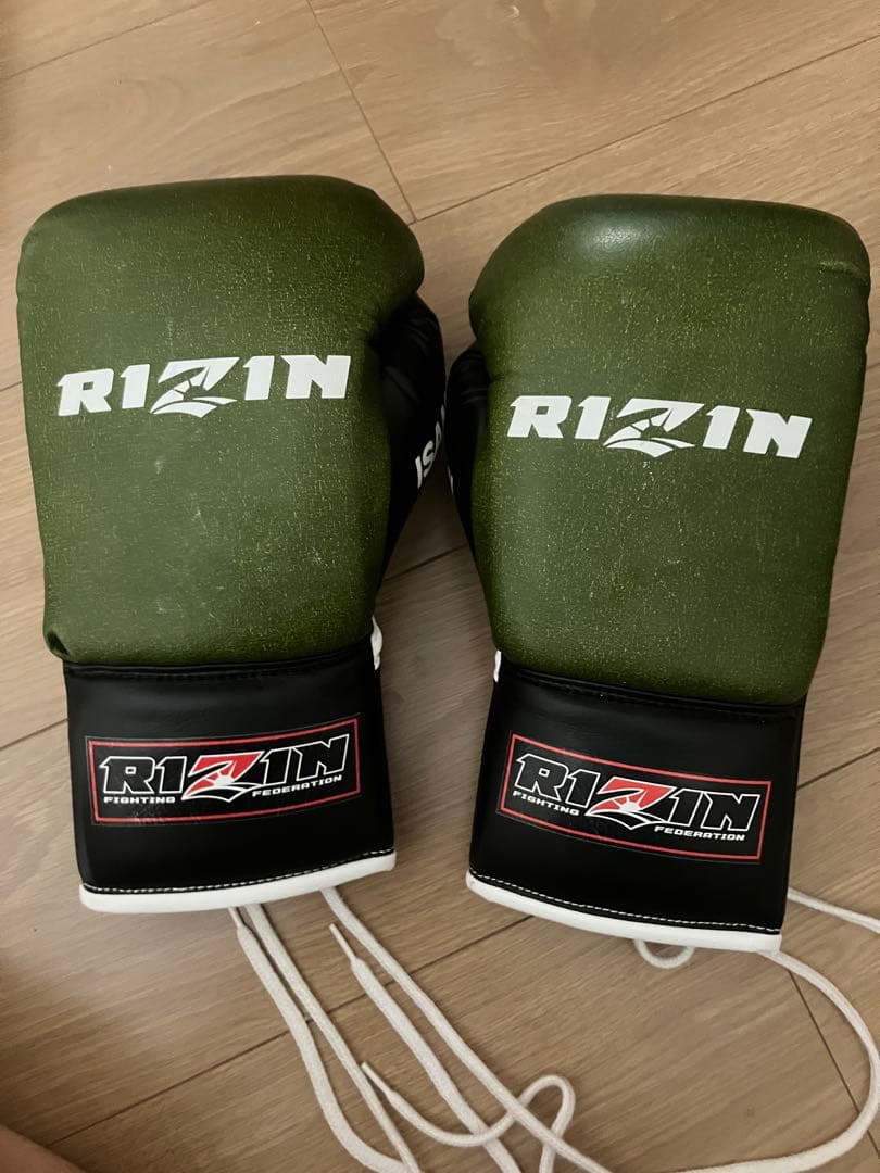 RIZINグローブ オリーブグリーン