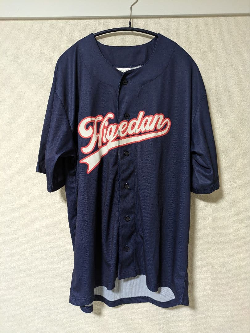 【売り切り】Official髭男dism　FC限定ベースボールシャツ　ネイビーL