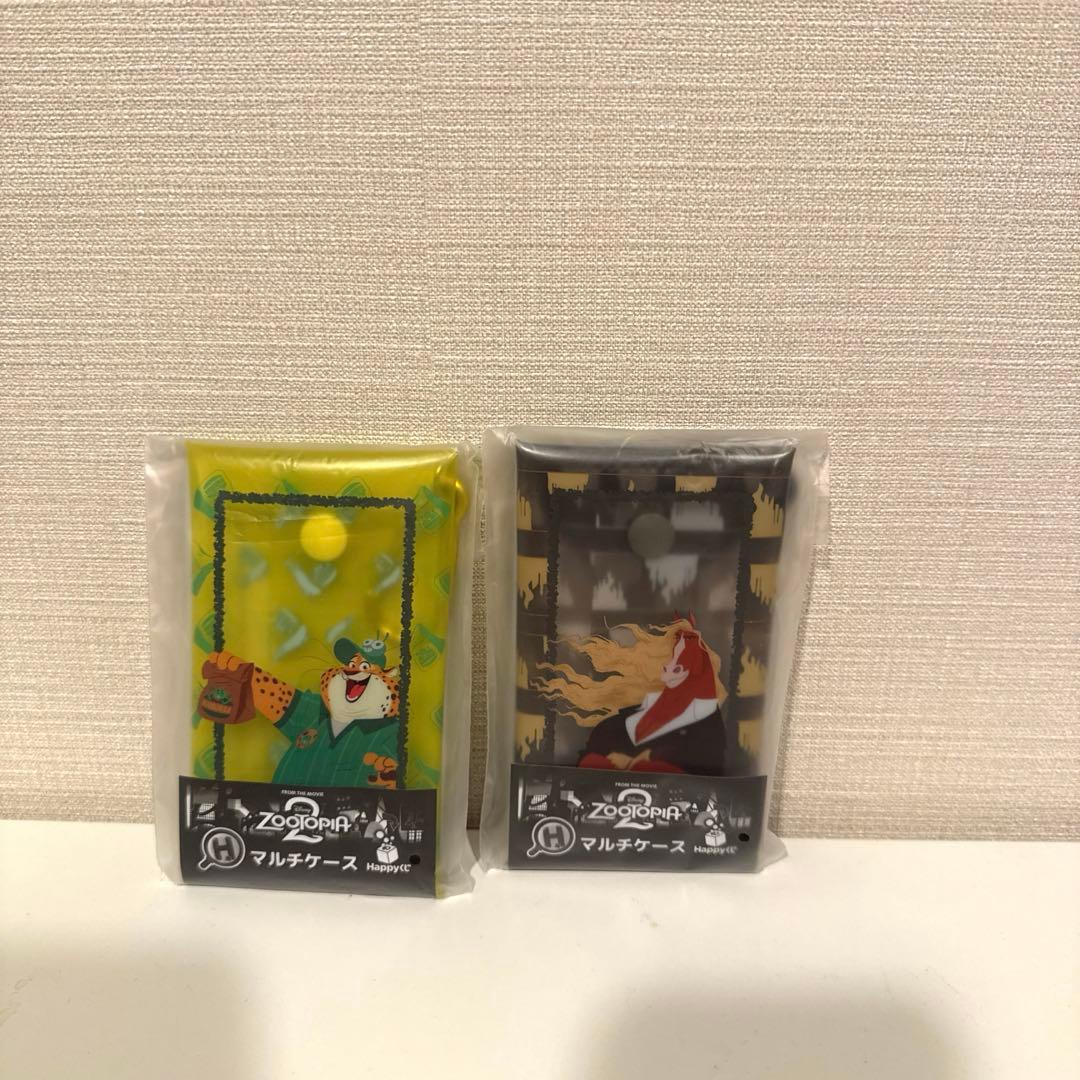 ミ*中様 【未開封】ズートピア　2 happy くじ　ポスターフィギュア　➕おま