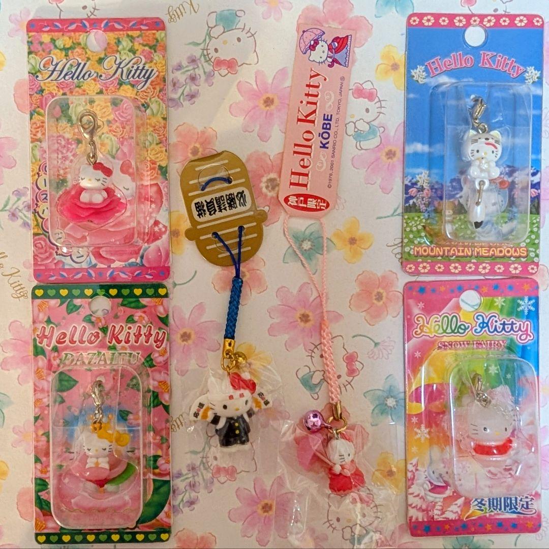 ハローキティ　ご当地キティ　ストラップ　201個おまとめ（ロリータ他）