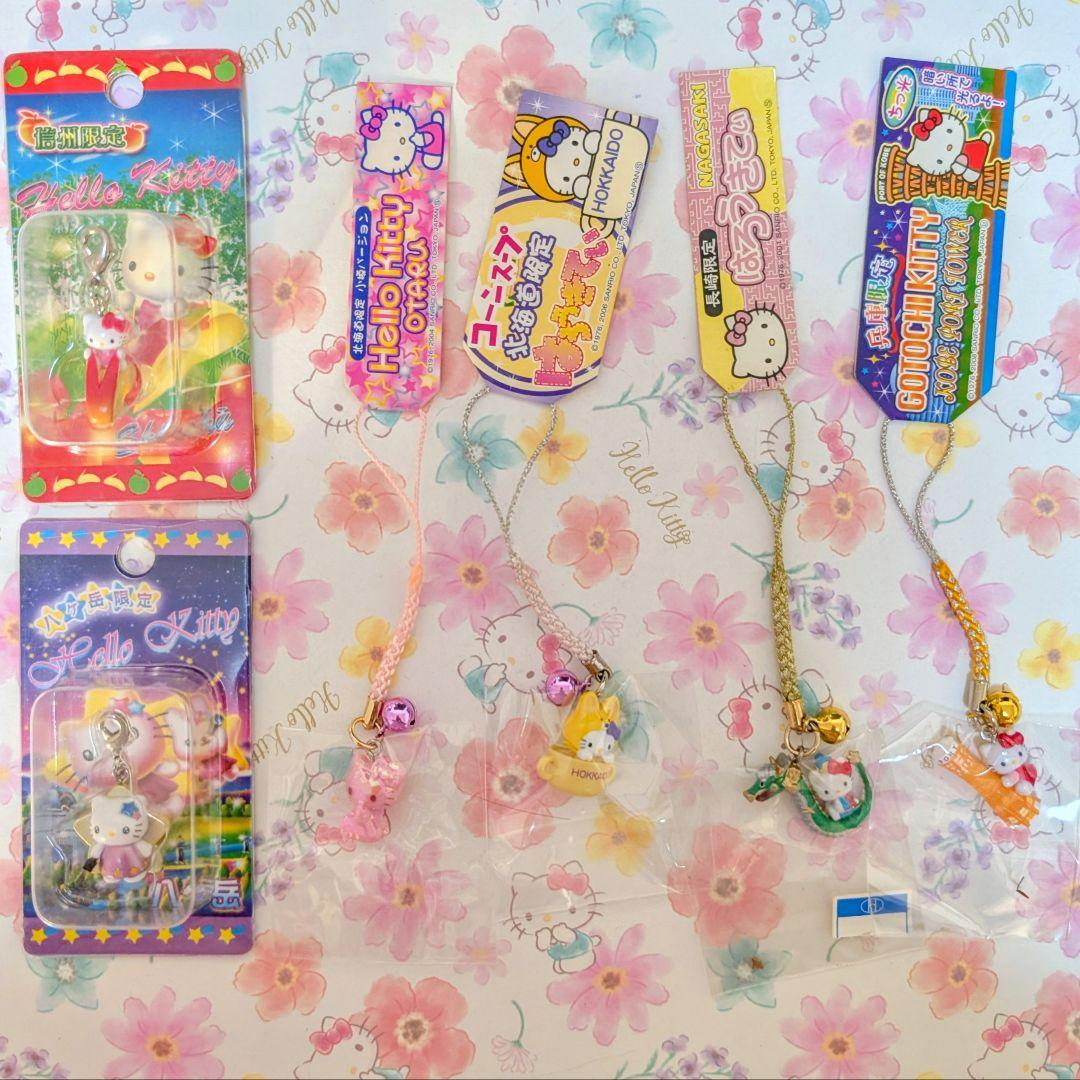 ハローキティ　ご当地キティ　ストラップ　201個おまとめ（ロリータ他）