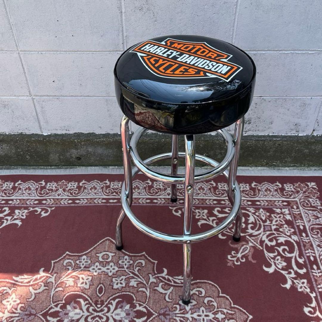 harley-davidson ハーレー◾️回転座面スツール 椅子 イス ガレージ