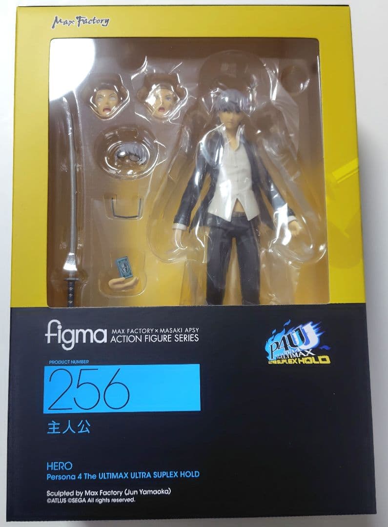 [特典付] ペルソナ4ゴールデン　P4G　フィグマ　figma 未開封品　主人公