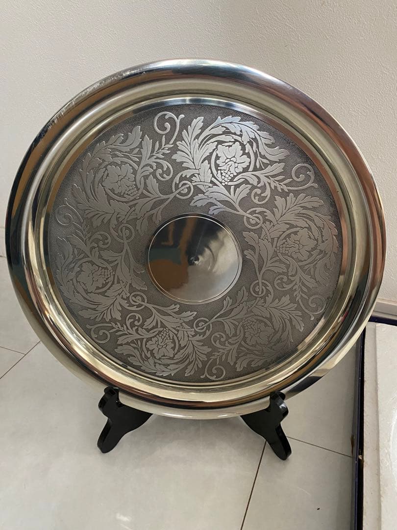  Selangor 手仕上げ ソブリンコレクション モチーフ トレイ