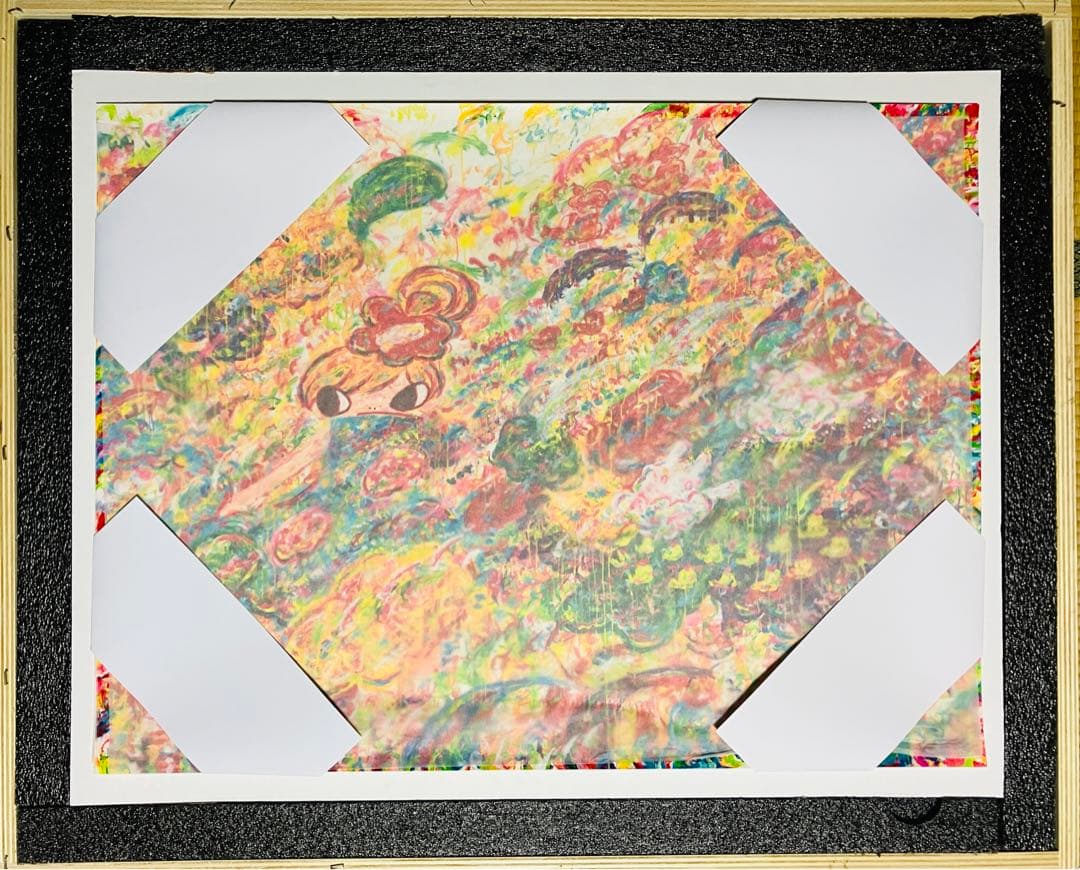 新春sale 【証明書付】2枚セット ロッカクアヤコシルクスクリーン ポスター