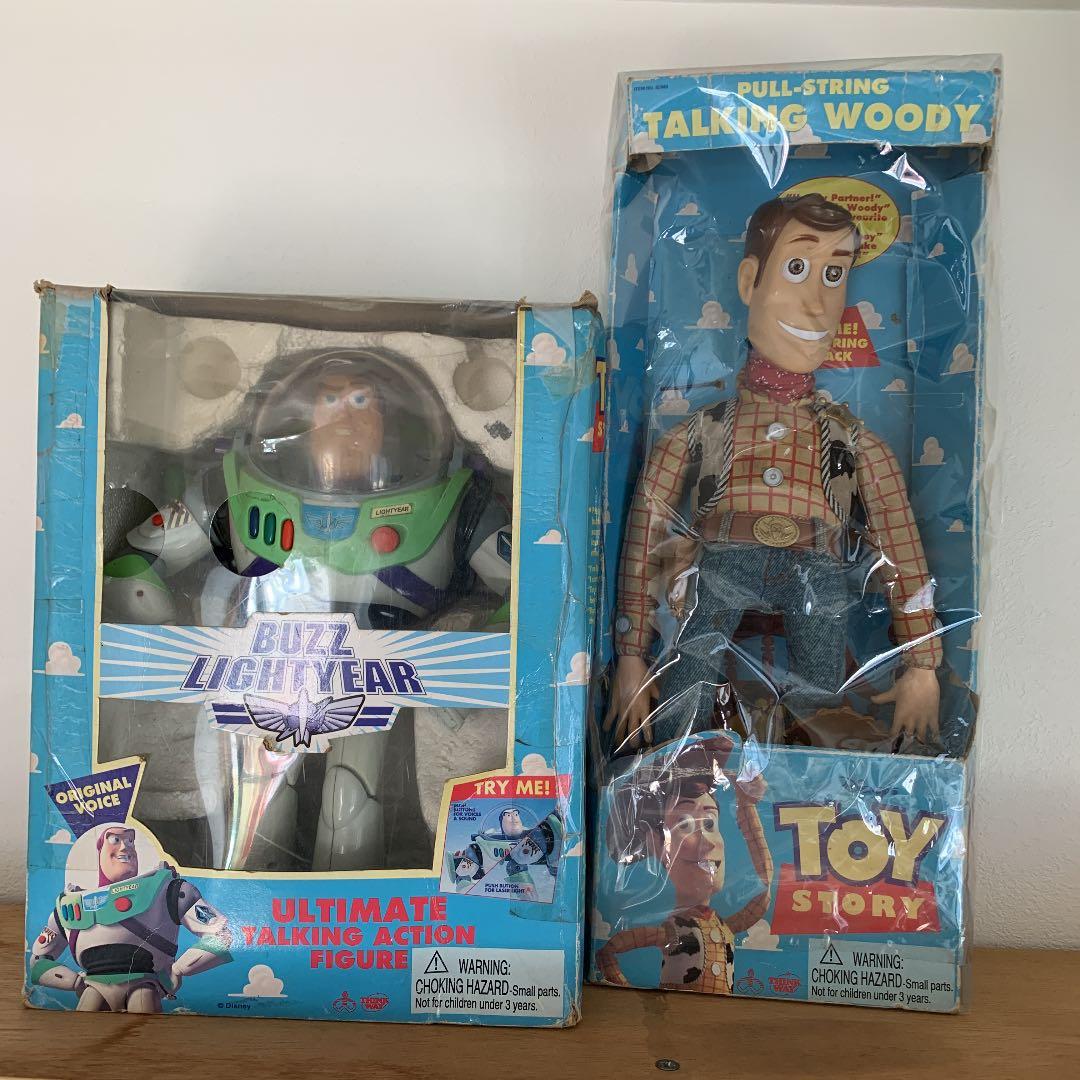 トイストーリー初期トーキングウッディ&バス