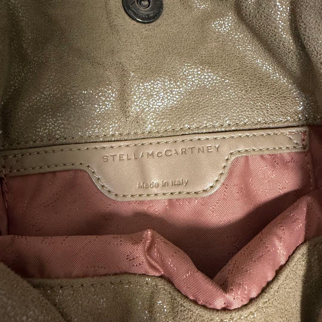 ステラマッカートニー ファラベラ チェーンショルダーバッグ ベージュ系