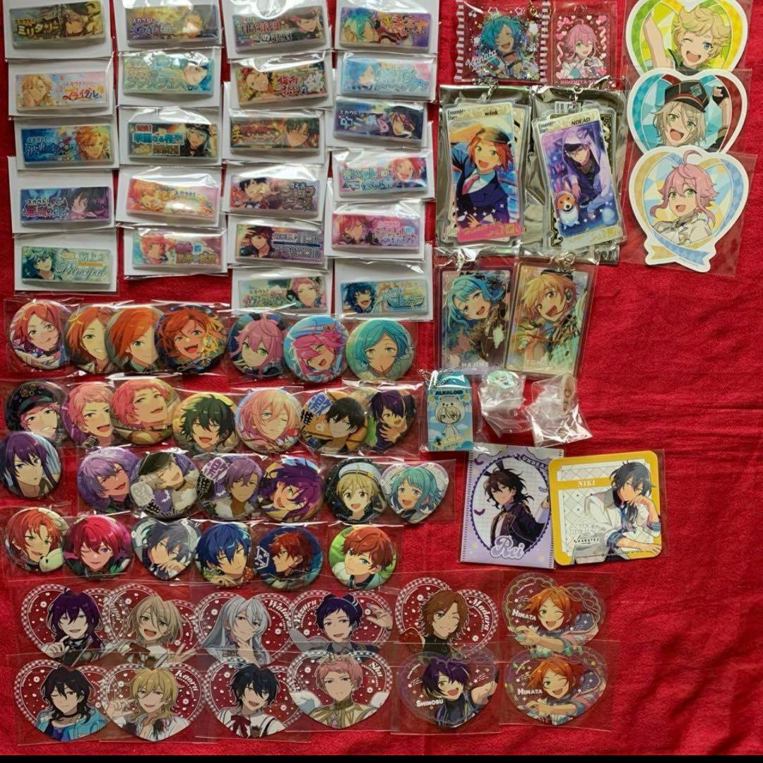 あんスタ 缶バッジ·バッジ·紙類·ぱしゃこれ·ぱしゃっつ まとめ売り 950点～