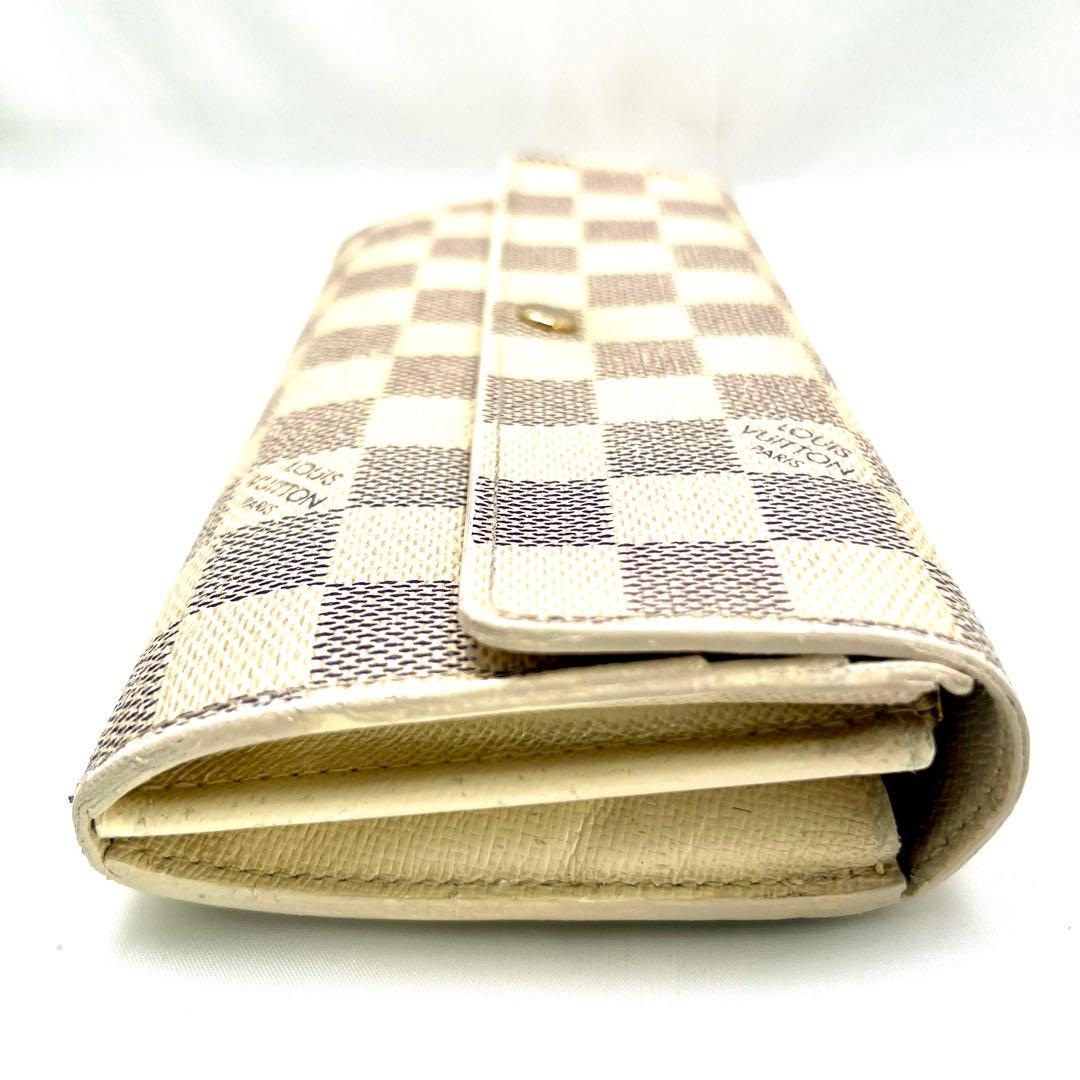 ルイヴィトン ポルトフォイユ サラ ダミエ アズール N61735 長財布